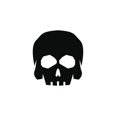 Skull head logo and symbol vectors