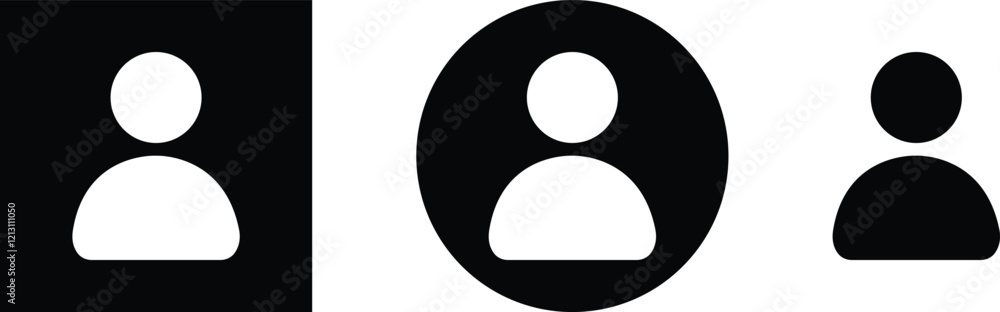 Aufkleber business card icon in flat set. contact information vector for mobile apps and web. contains such ic