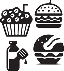 fast food icons
