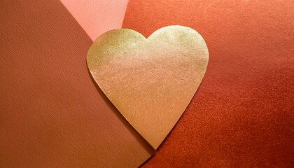 golden heart  background
