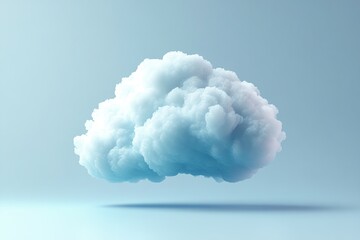 Modern icon of cloud storage