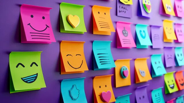 The Wall of Colorful Stickies