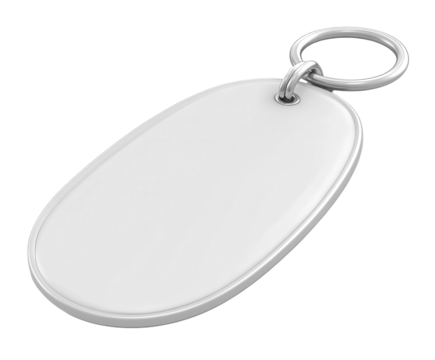 Smart GPS luggage tracker tag. PNG transparent.