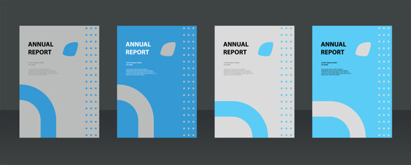 Modern presentation slide templates. Infographic elements template set for web, print, annual report brochure, magazine, business flyer leaflet marketing and advertising template. Vector Illustration.