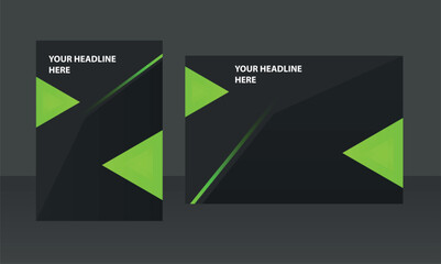 Modern presentation slide templates. Infographic elements template set for web, print, annual report brochure, magazine, business flyer leaflet marketing and advertising template. Vector Illustration.