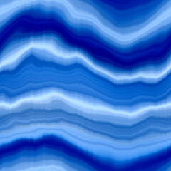 Modern summer striped blur wash seamless pattern background for trendy beach wear and coastal living designs. Repeatable alcohol ink bleed effect in blue white indigo colors