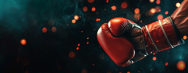 Professional Boxing Match in Action