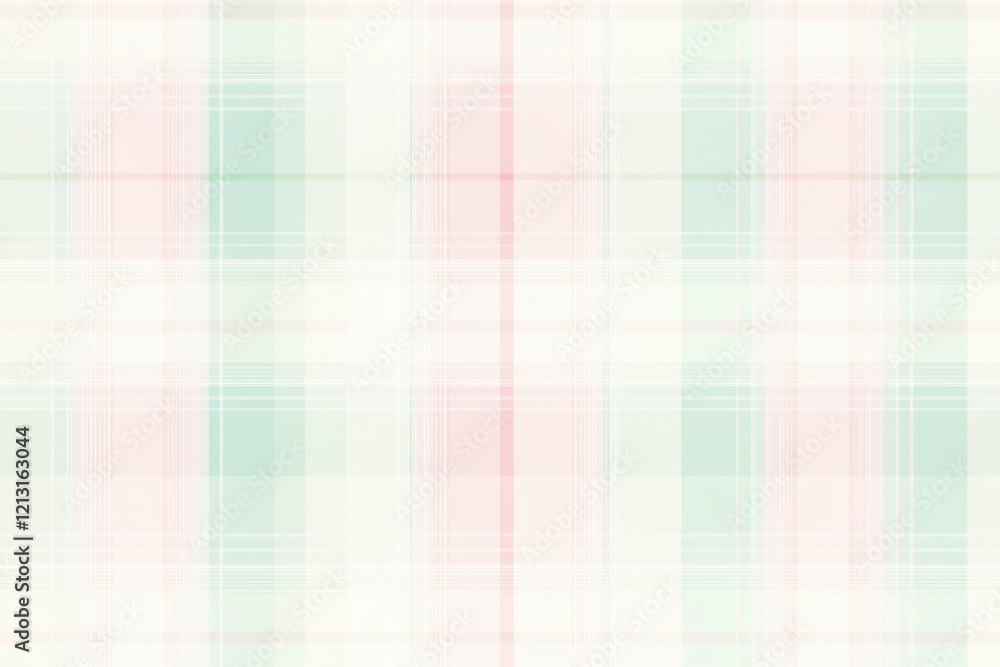 Poster soft plaid pattern with pastel shades creating an elegant and modern look in high resolution