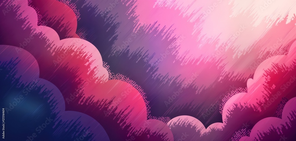 Aufkleber abstract graphic design. colorful clouds. blurred textured design. artistic style. suitable for gree