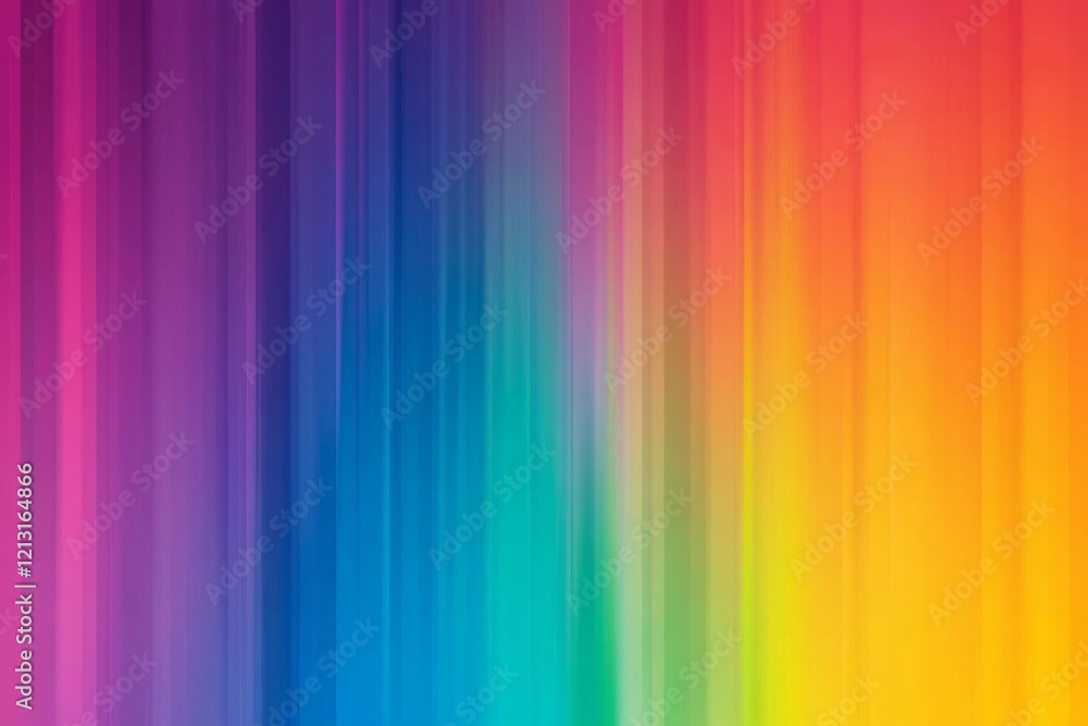 Poster a colorful gradient background displays a seamless blend of vibrant rainbow hues, creating an eye-ca