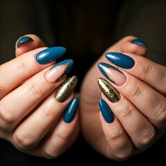 hands with manicure