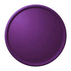 Fototapeta premium Luxurious purple award badge on white background