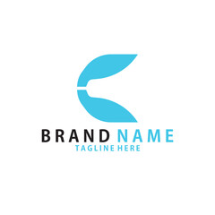 Letter C Logo icon vector illustration design template