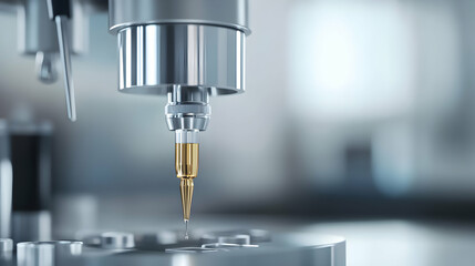 Precision application of liquid using advanced machinery in a modern manufacturing facility