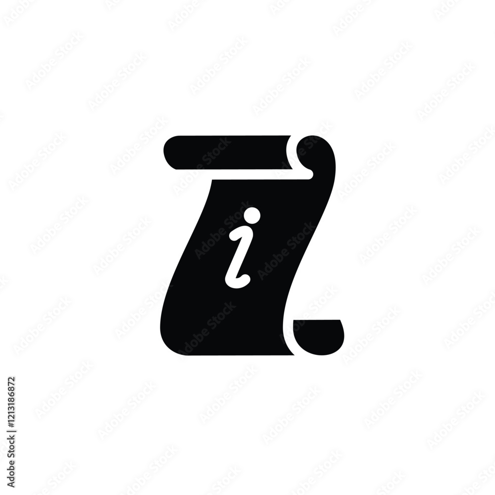 Poster instruction task solid icon vector design good for web or mobile app