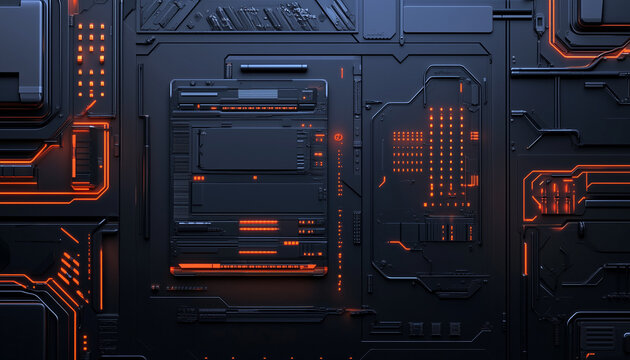 abstract futuristic colorful IT technology advanced background wallpaper