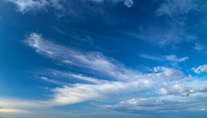 Obraz premium blue sky and clouds