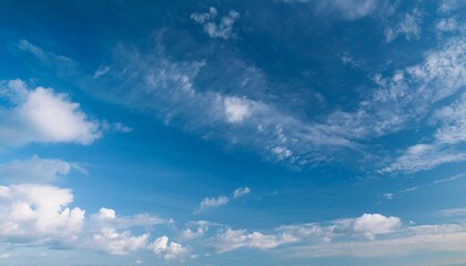 Obraz premium blue sky and clouds
