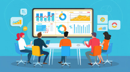 business people in a meeting room