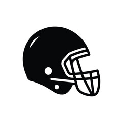 American football helmet vector illustration