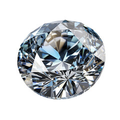 Diamond On Transparent Background	