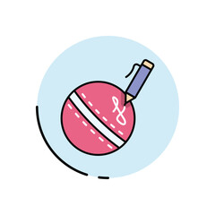 Autograph vector icon