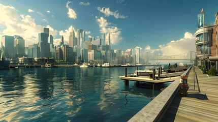 Fototapeta premium panorama country