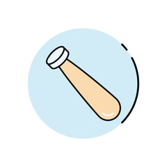 Baseball Bat  vector icon