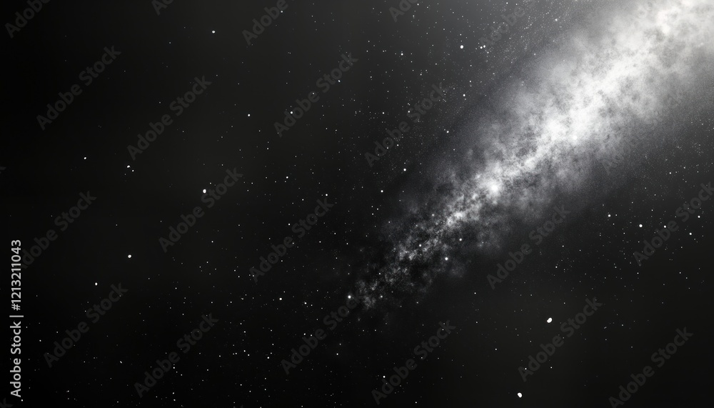 Aufkleber dark abstract background with white noise, scratches. design with space theme. minimalist style. sui