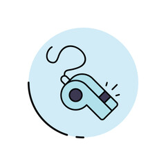 Whistle  vector icon