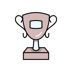Trophy  vector icon