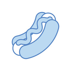 Hot Dog vector icon