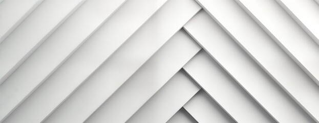 Obraz premium Abstract geometric pattern of white diamond shapes creates seamless texture. Modern design element suitable for wallpaper background. Simple graphic illustration with trendy style. Clean lines,