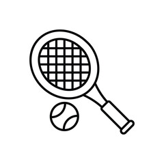 Tennis  vector icon