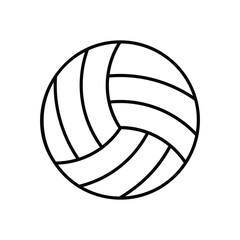 Volleyball vector icon