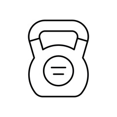 Kettlebell  vector icon