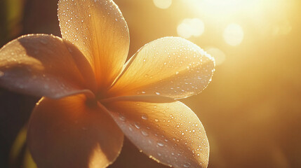 Close-up of a Tiar&eacute; Flower's Delicate Beauty in Nature