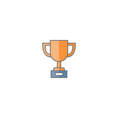 Classic Trophy Icons for Achievements and Awards
