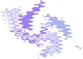 An abstract transparent wavy color blur design element.