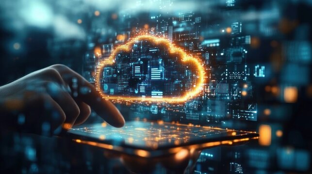 Cloud Migration Project IT Professionals Data Transfer Cloud Computing SaaS Digital Transformation Infrastructure Modernization