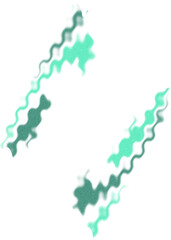 An abstract transparent wavy color blur design element.