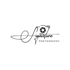 Wedding Signature photography Font Calligraphy Logotype Script Font Type Font lettering handwritten with camera icon