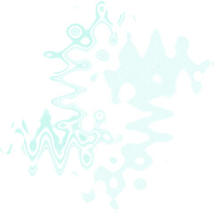 An abstract transparent wavy color blur design element.