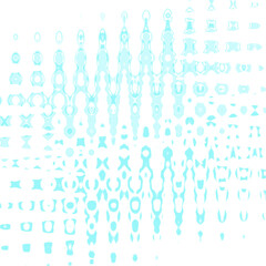 An abstract transparent wavy color blur design element.