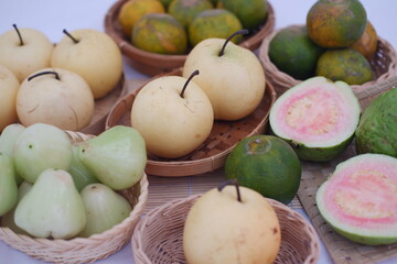 Vibrant and Juicy with A Tropical Fruit Display