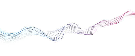 	
Flowing Dot Wave halftone gradient pattern on transparent background	
