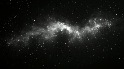 Obraz premium Celestial Nebula Interstellar Dust and Starscape