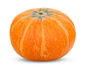 Fresh Japanese pumpkin on transparent png