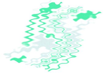 An abstract transparent wavy color blur design element.