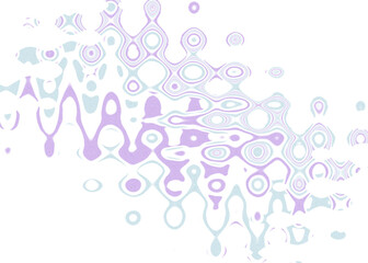 An abstract transparent wavy color blur design element.